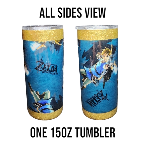 Zelda/15oz Handcrafted Tumbler - Picture 3 of 3